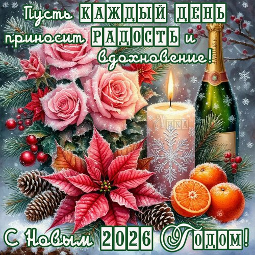 Открытка Новый Год