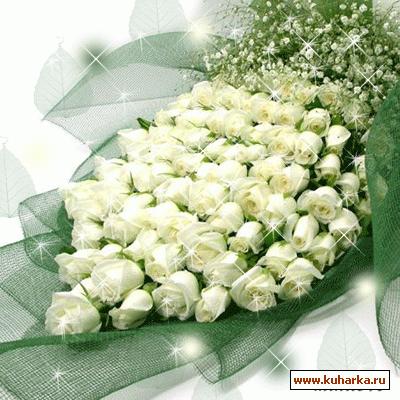 Букет белых роз «Первая любовь»