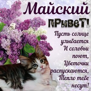 Поздравляем с 1 Мая!