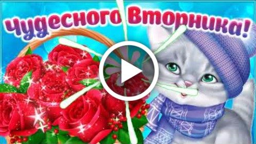 С вторником - красивые картинки (50 открыток)