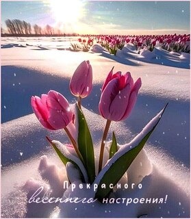 Доброе утро тюльпаны - новые красивые открытки (48 ФОТО)