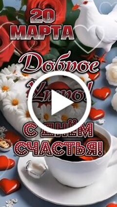 Открытки с Днем счастья (50 штук)