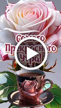 ☕ Открытки «Доброе Утро», Картинки «Доброе Утро»- Скачать бесплатно на interactif.ru