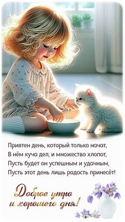 Открытки и картинки «Доброе утро!»