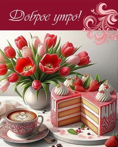 Открытка Доброе утро