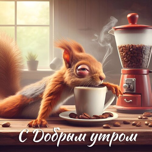 Открытка С добрым утром