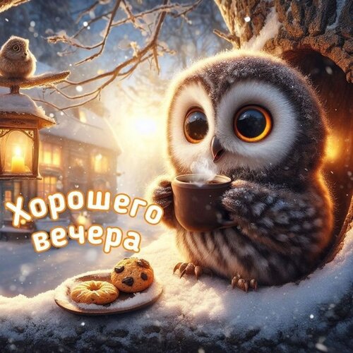 Открытка Хорошего вечера