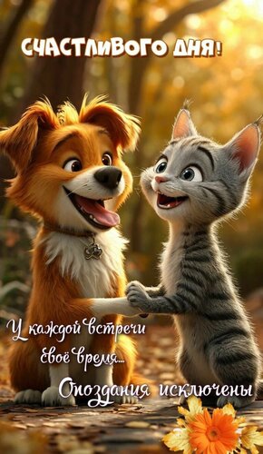 Открытка Счастливого дня