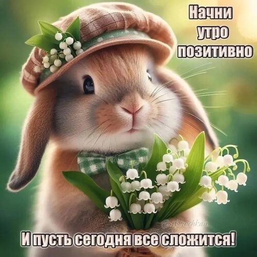 Открытка Начни утро позитивно