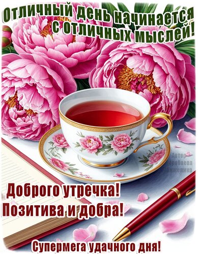 Открытка Доброе утро
