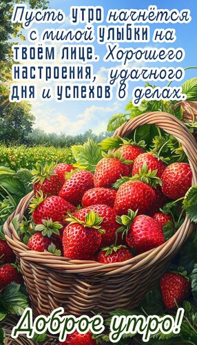 Открытка Доброе утро