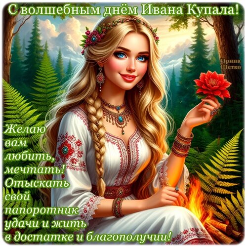 Открытка Иван Купала