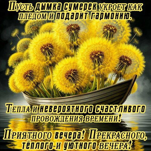 Открытка Добрый вечер!