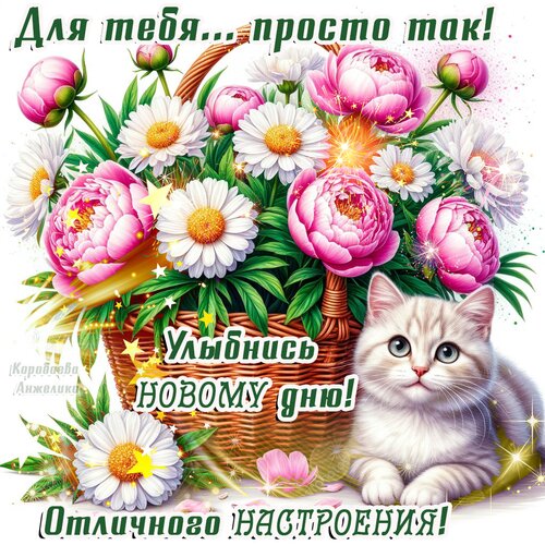 Открытка Для тебя, для настроения!