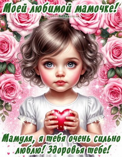 Открытка Для тебя, Мама