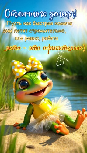 Открытка Отличного денька