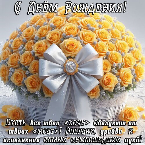 Открытка С днём рождения!