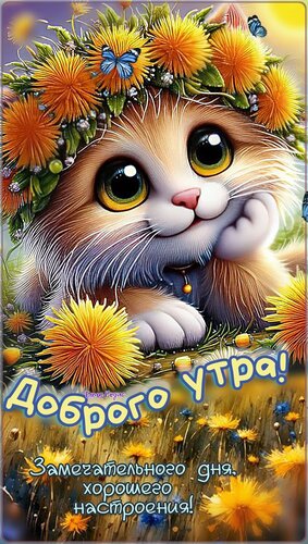 Открытка Доброго утра