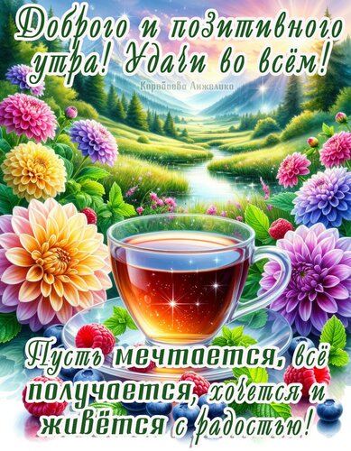 Открытка Доброе утро!