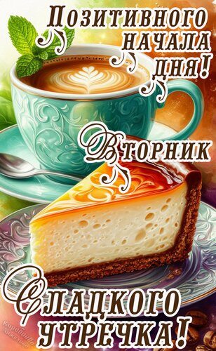 Открытка Вторник