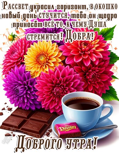 Открытка Доброе утро