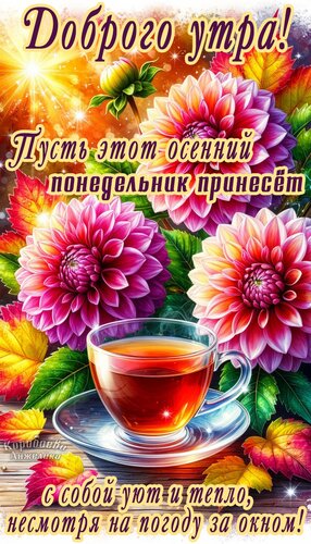 Открытка Понедельник