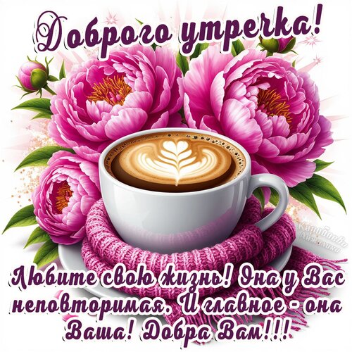 Открытка Доброе утро