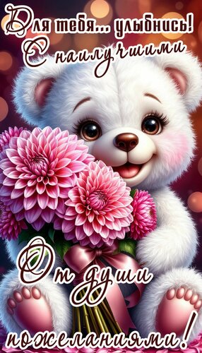 Открытка Для тебя и от души