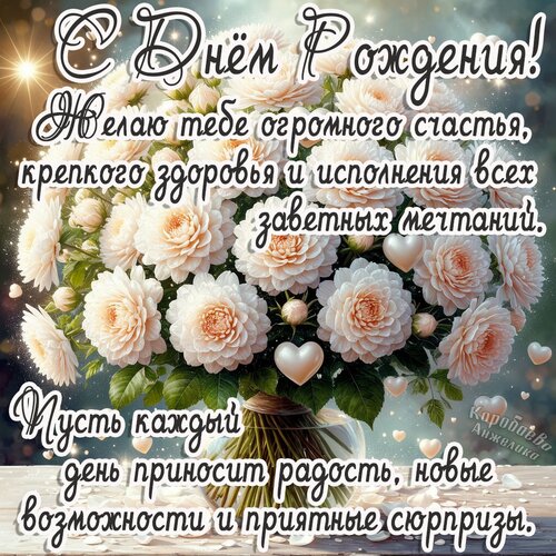 Открытка С Днём Рождения!