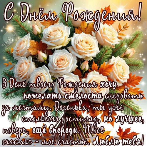 Открытка С днём рождения !