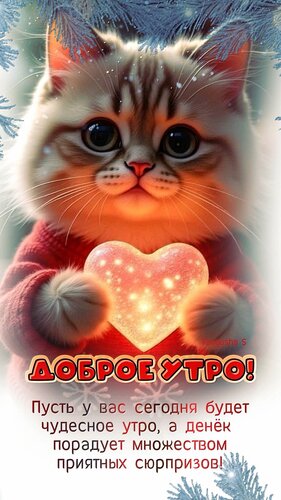 Открытка С добрым утром