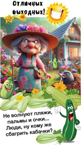 Открытка Отличных выходных