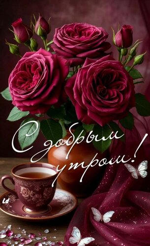 Открытка С добрым утром!