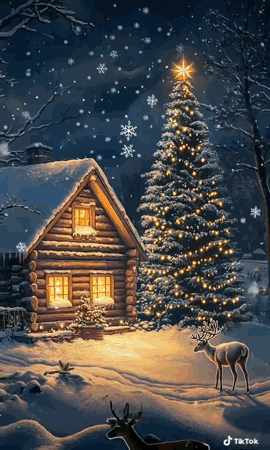 Анимированная открытка С новым годом