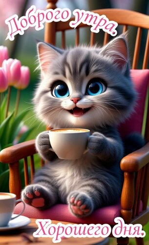 Открытка Доброго утра