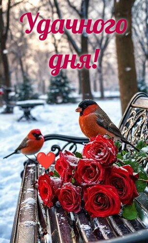Открытка Удачного дня!