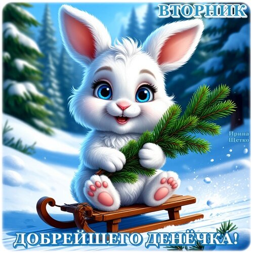 Открытка Вторник