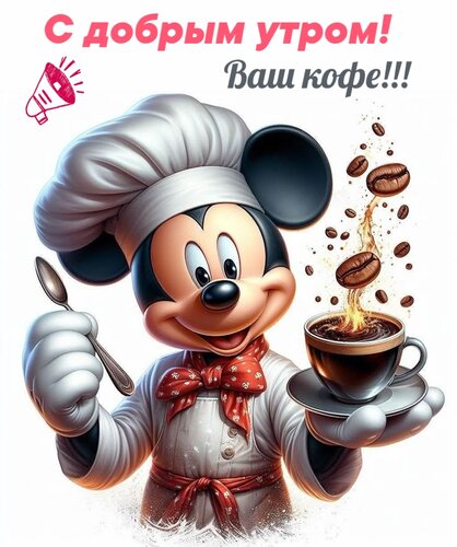 Открытка С добрым утром