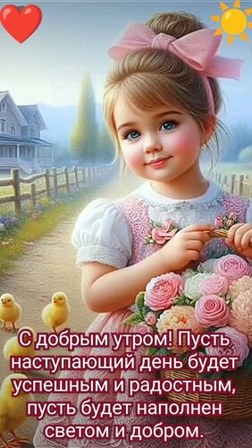 Открытка С добрым утром