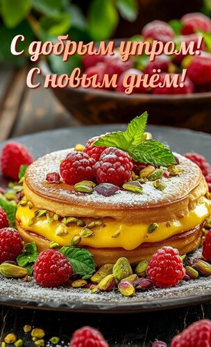 Открытка С добрым утром! С новым днём!