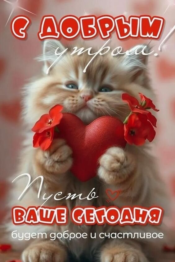 Открытка С добрым утром
