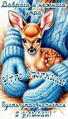 Открытка Вторник