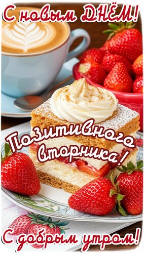 Открытка Вторник