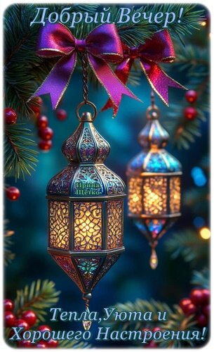 Открытка Добрый вечер!