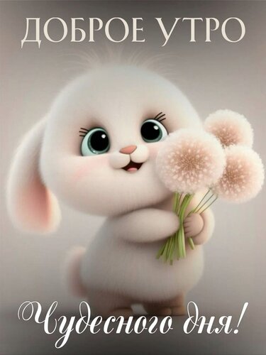 Открытка Доброе утро