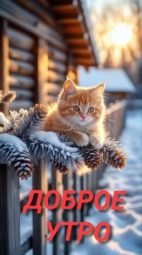 Открытка Доброе утро