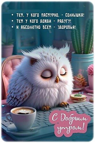Открытка Доброе УТРО!