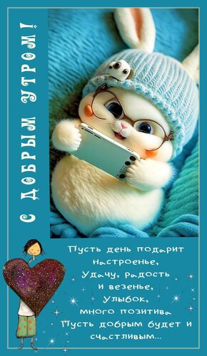 Открытка Доброе утро