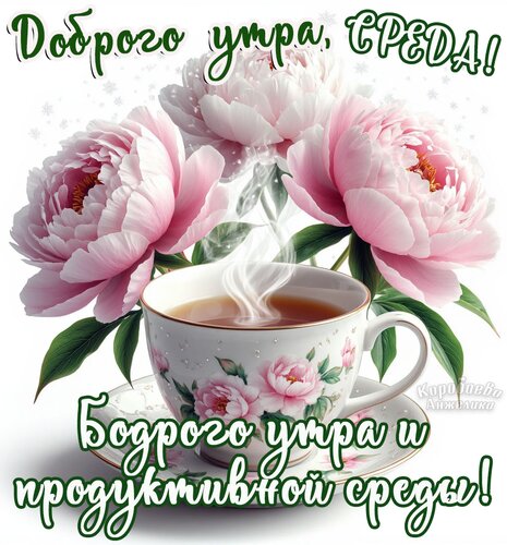 Открытка Среда