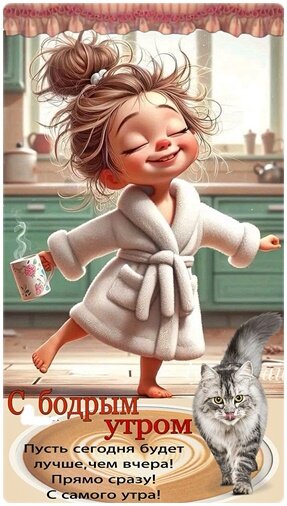 Открытка Доброе утро!